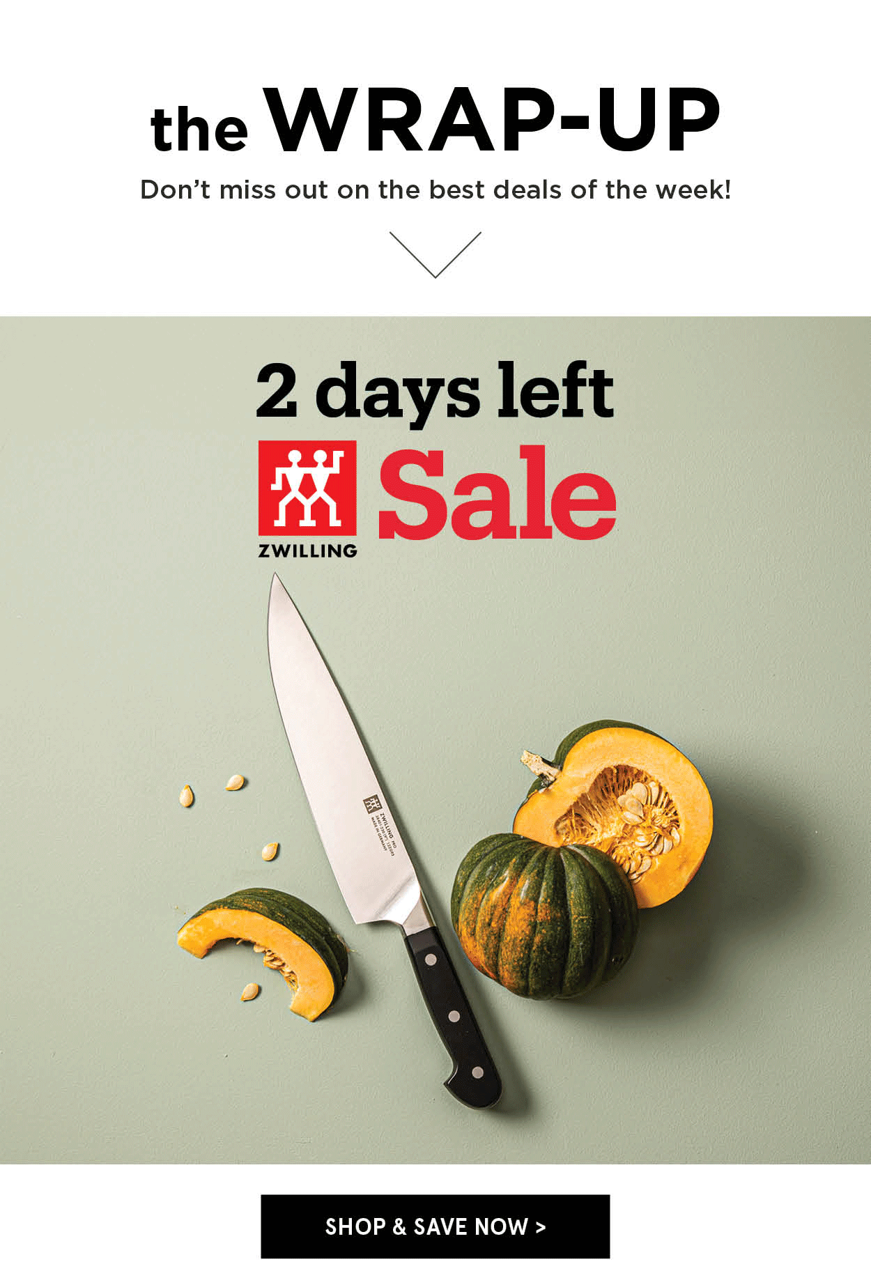 Zwilling Sale Ends in 2 Days