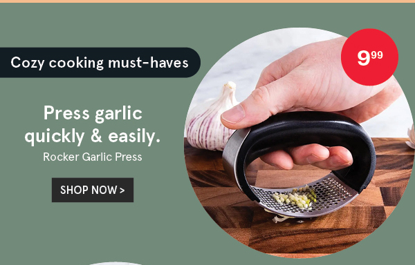 Rocker Garlic Press