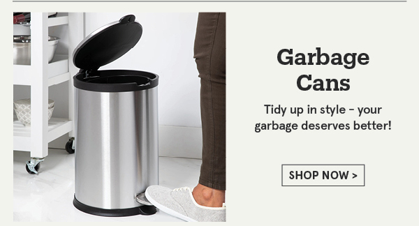 Garbage Cans & Recycling