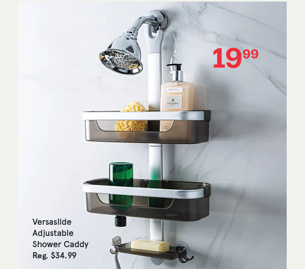 Versaslide Adjustable Shower Caddy