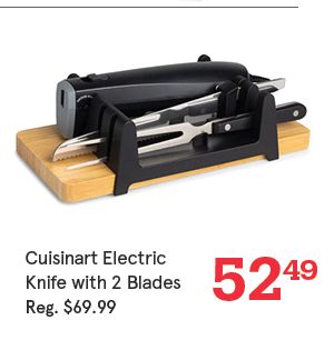 Cuisinart Electric Knife with 2 Blades