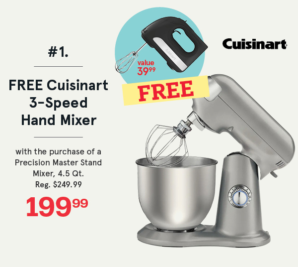 Cuisinart Precision Master Stand Mixer 4.5 Quart