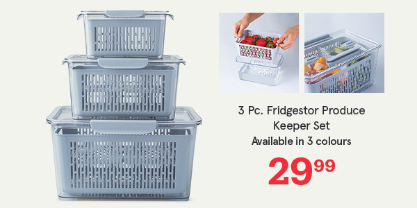 Fridgestor Produce Keeper - Set of 3