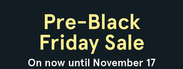 Pre-Black Friday Top Deals