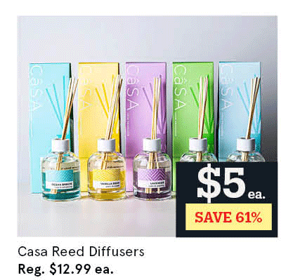 Casa 'Ocean Breeze' Reed Diffuser 140mL