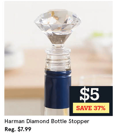 Harman Diamond Bottle Stopper