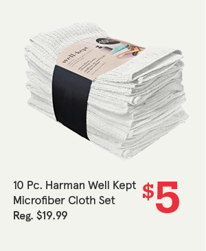 Harman Well Kept Microfiber Cloth - Set of 10