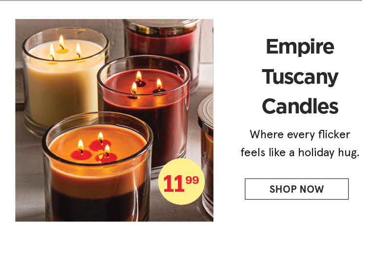 Empire Tuscany Candles