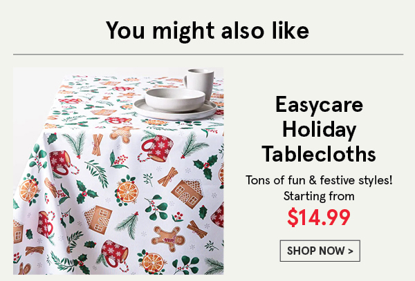 Texstyles Printed Tablecloths