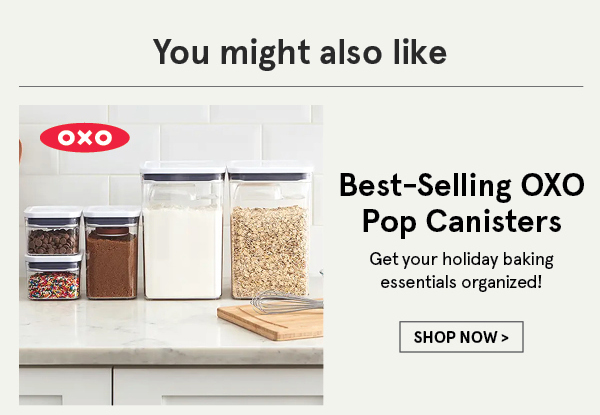 OXO Pop Canisters & Accessories