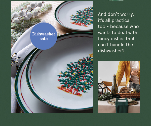 New Evergreen Dinnerware Collection