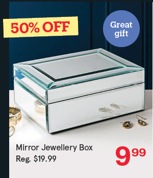 Mirror 'Sparkle Mirror' Jewellery