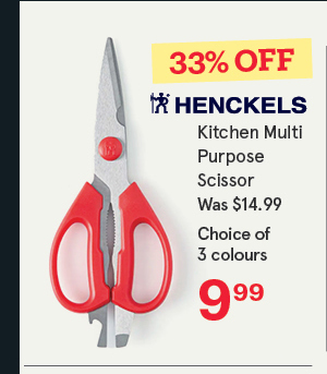 Henckels Kitchen Elements Multi Purpose Scissor Stainless Steel