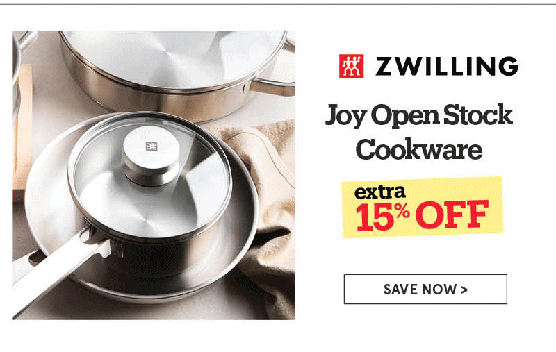 Zwilling - Open Stock Cookware - Extra 15%