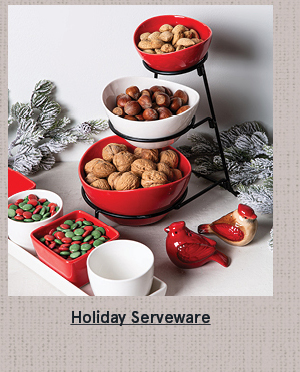 Holiday Serving & Dinnerware