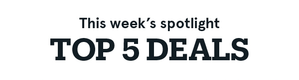 Top 5 Deals This Week