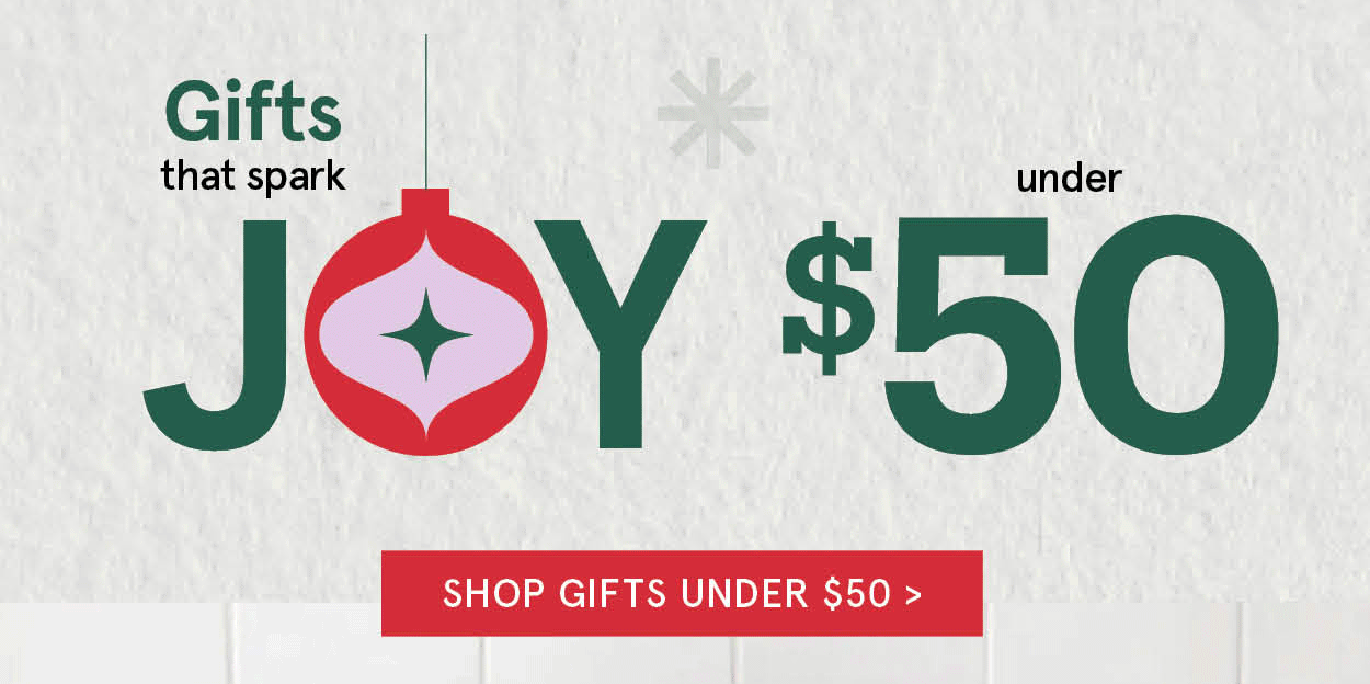 Gifts under $50