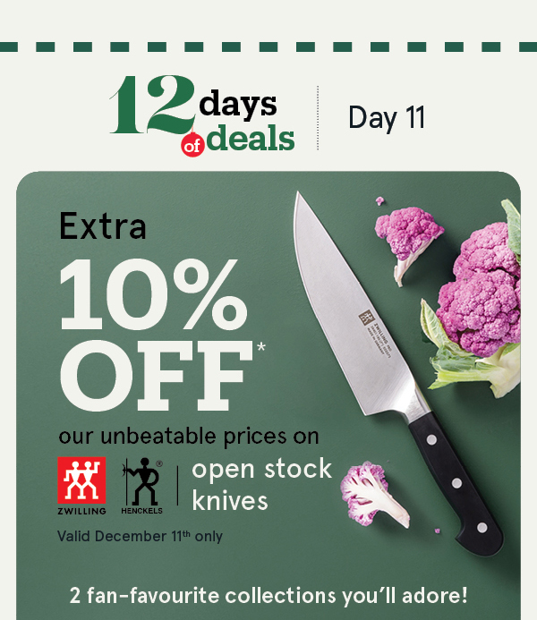 Extra 10% Off OS knives