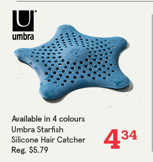 Umbra Starfish Silicone Hair Catcher