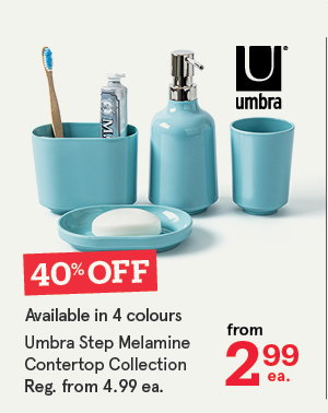 Umbra Step Melamine Collection