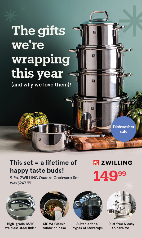 ZWILLING Quadro Cookware Combo - Set of 9