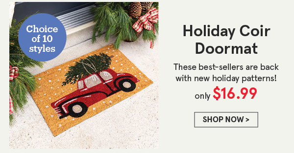 Christmas Coir Mats