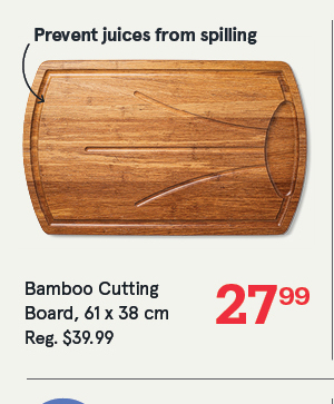 Crushed 'Carve' Bamboo Cutting Board