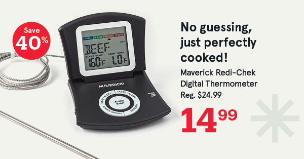 Maverick Redi-Chek Digital Thermometer with Probe