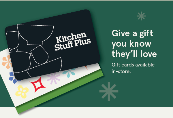 Gift cards available in-store