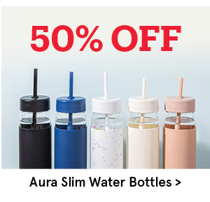 Aura Glass Bottle 50% off