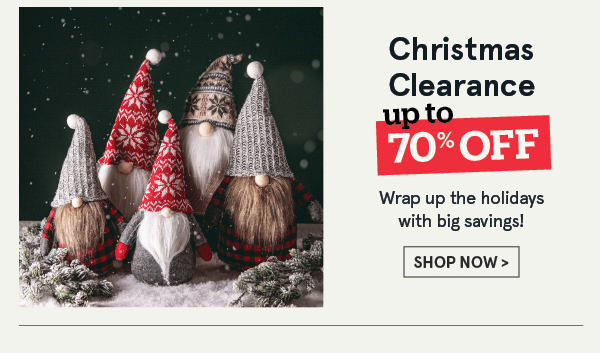 Shop Christmas Clearance