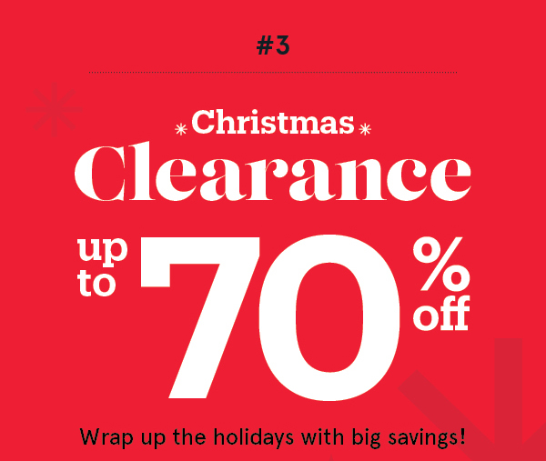 Christmas Clearance