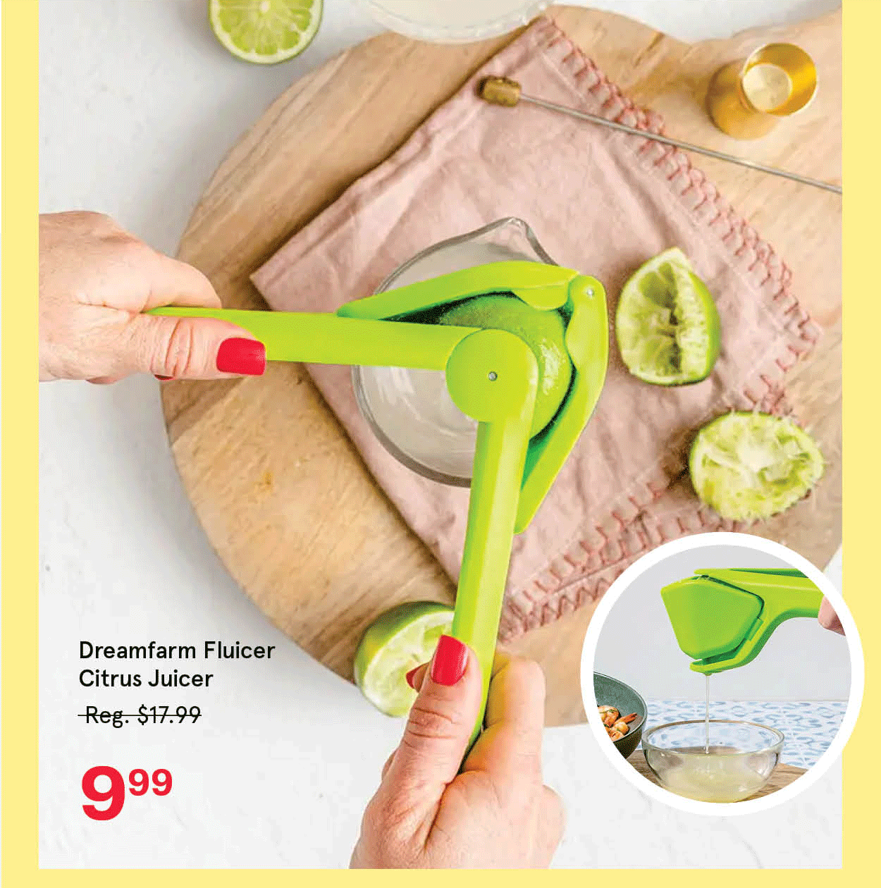 Dreamfarm Fluicer Citrus Juicer