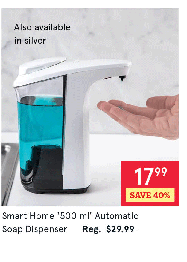 Smart Home '500 ml' Automatic Soap Dispenser 