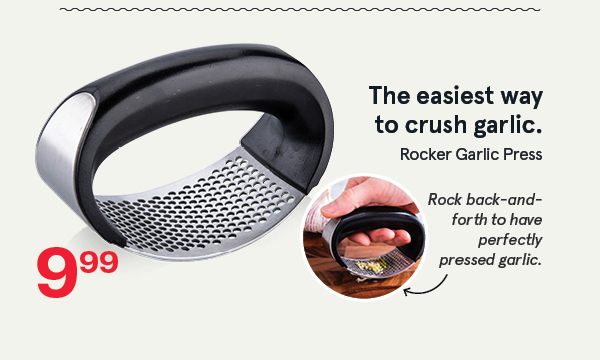 Rocker Garlic Press