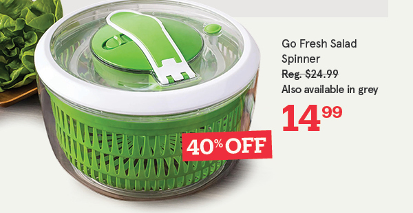 Go Fresh Salad Spinner