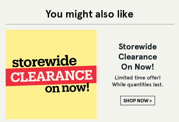 Storewide Clearance