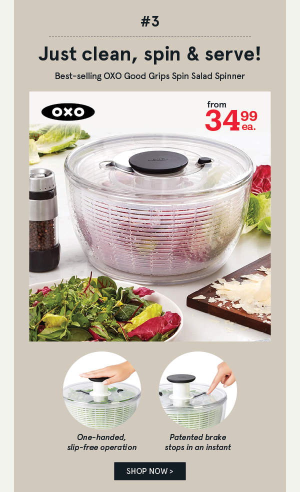 OXO Good Grips Spin Salad Spinner