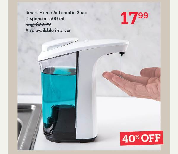 Smart Home '500 ml' Automatic Soap Dispenser