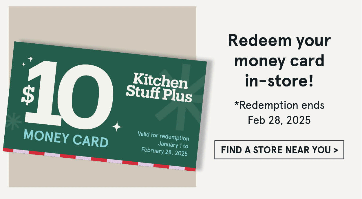 Redeem your money card in-store!