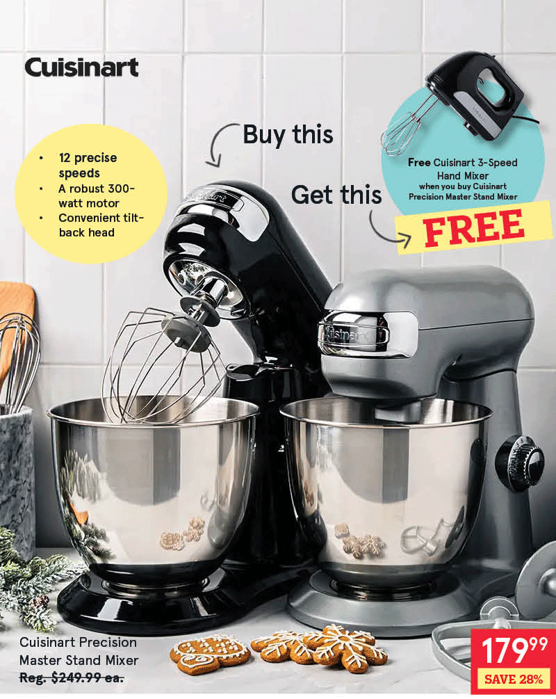  Cuisinart Precision Master Stand Mixer 4.5 Quart 