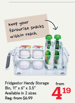 Fridgestor 'Medium' Handy Storage Bin