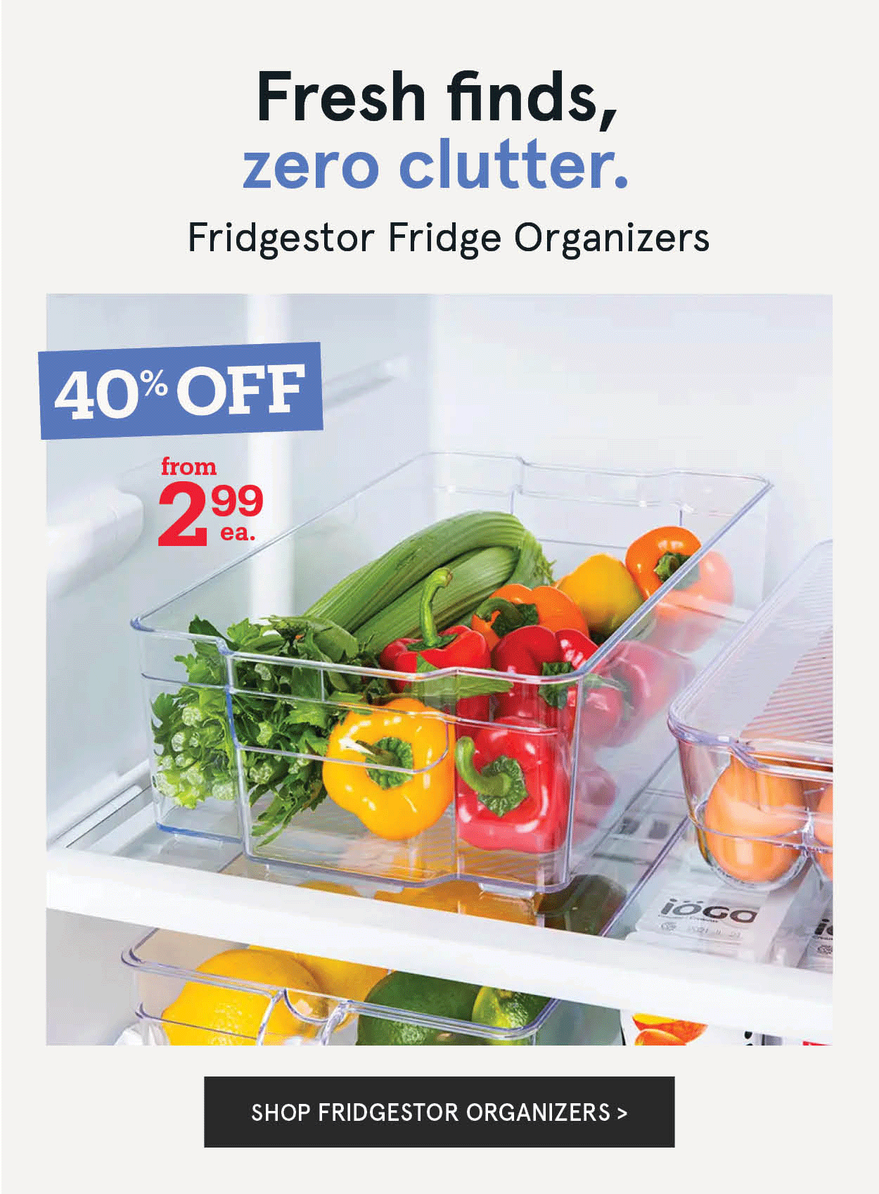 Fridgestor organizers