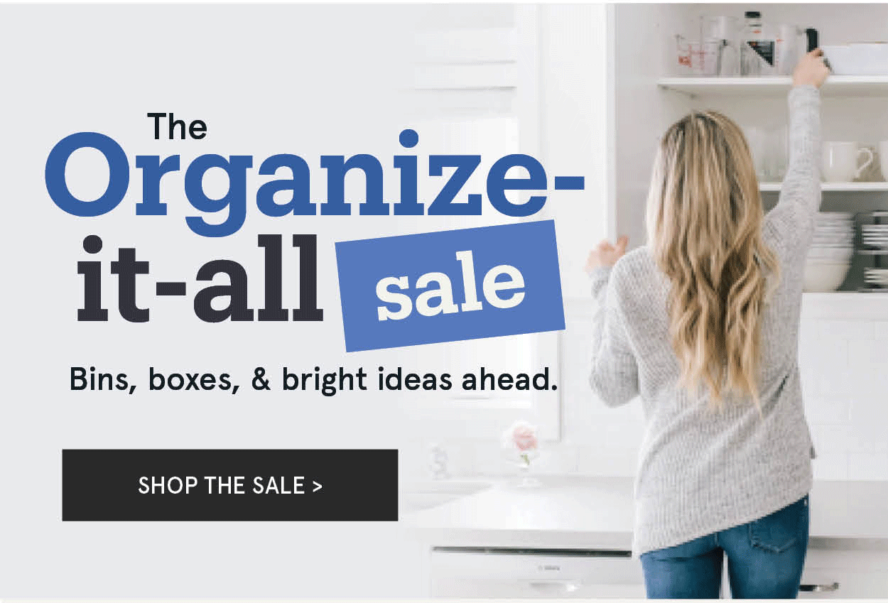 The Organize-It-All SALE