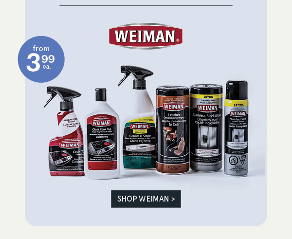 Weiman 20% off