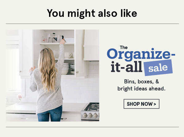 Organize-It-All Sale on now!