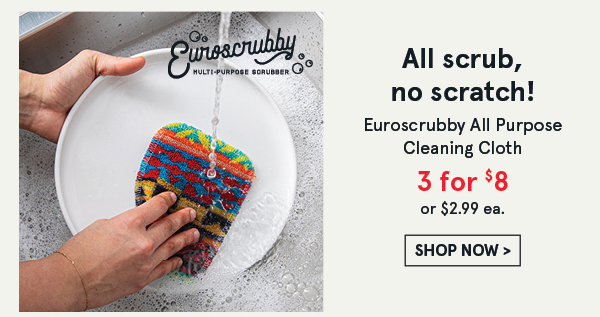 Euroscrubby Eco-Friendly All Purpose Cleaning Cloth 3 for $8