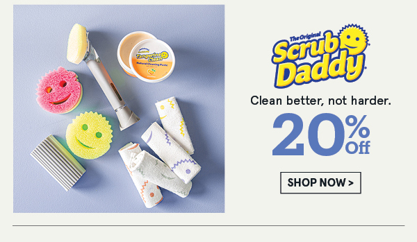 Scrub Daddy 20% off