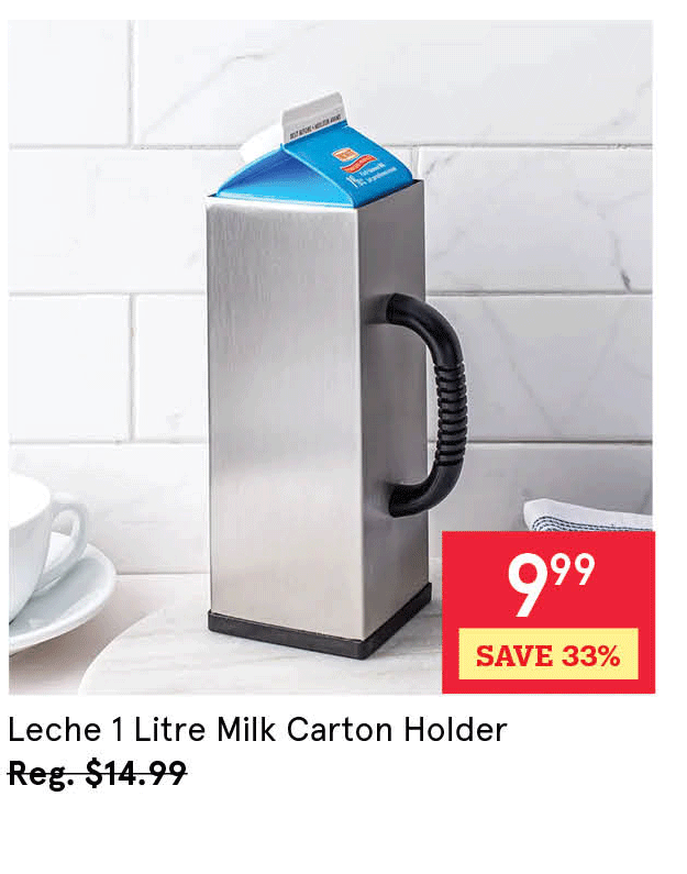 Leche 1 Litre Milk Carton Holder