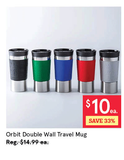 Orbit Double Wall Travel Mug